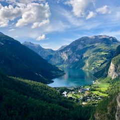 Geirangerfjord omgeving